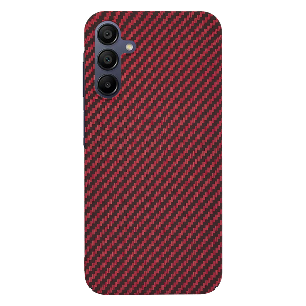 Tok Samsung Galaxy A15 5G A156 / A15 A155, Techsuit, Carbonite FiberShell, Piros