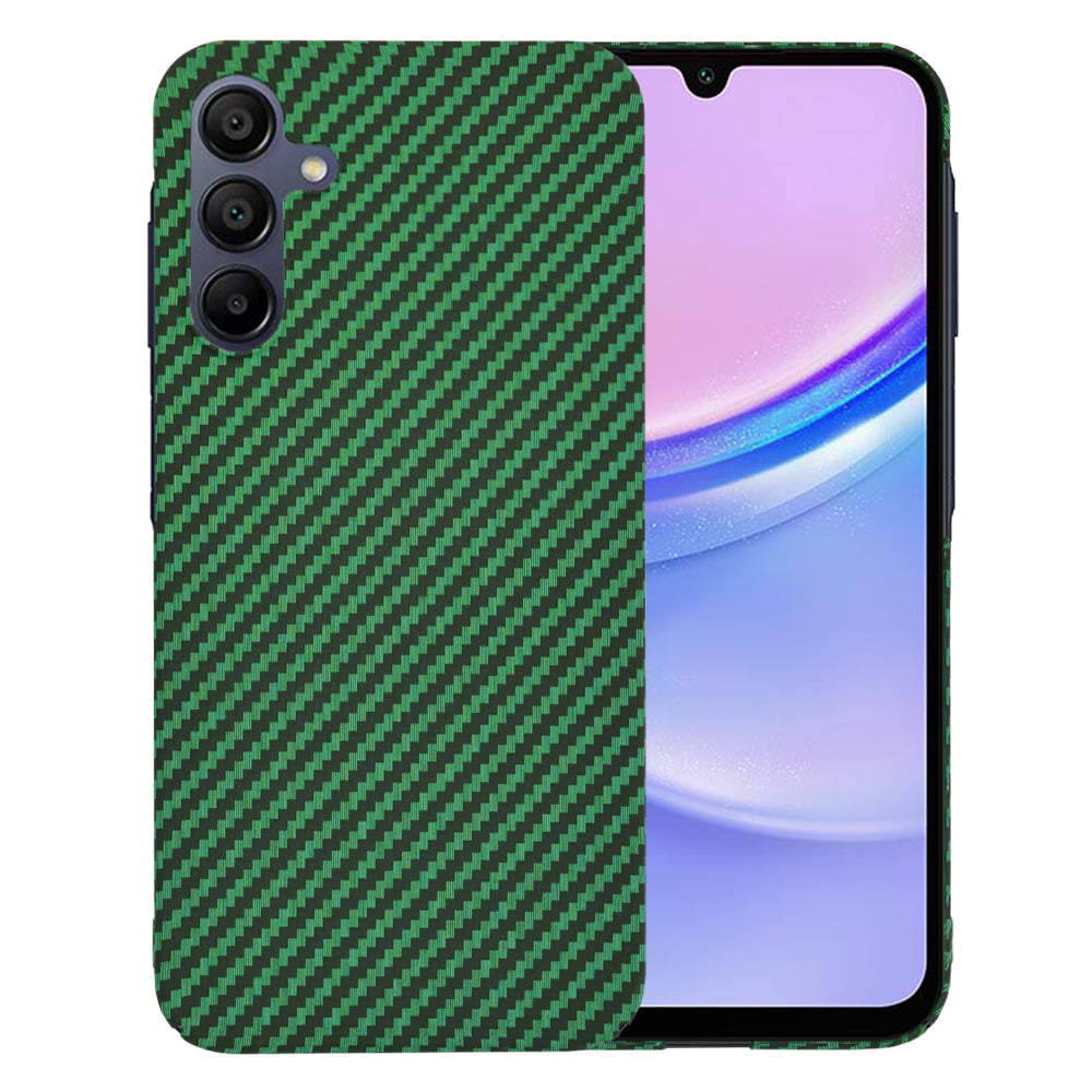 Tok Samsung Galaxy A15 5G A156 / A15 A155, Techsuit, Carbonite FiberShell, Zöld