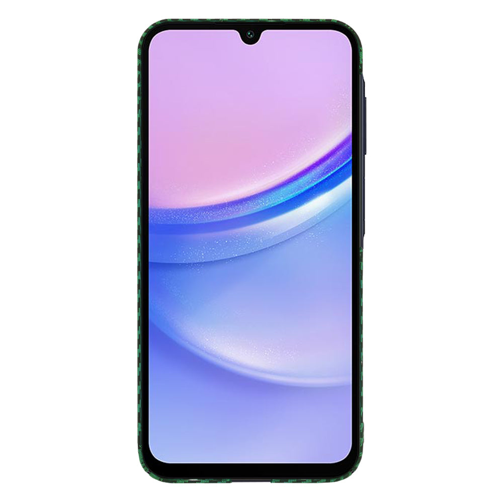 Tok Samsung Galaxy A15 5G A156 / A15 A155, Techsuit, Carbonite FiberShell, Zöld