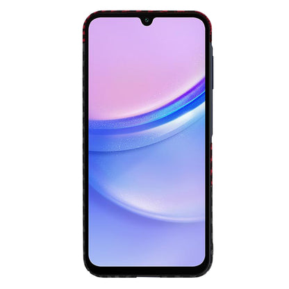 Tok Samsung Galaxy A15 5G A156 / A15 A155, Techsuit, Carbonite FiberShell, Fekete Piros