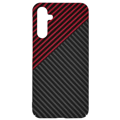 Tok Samsung Galaxy A15 5G A156 / A15 A155, Techsuit, Carbonite FiberShell, Fekete Piros