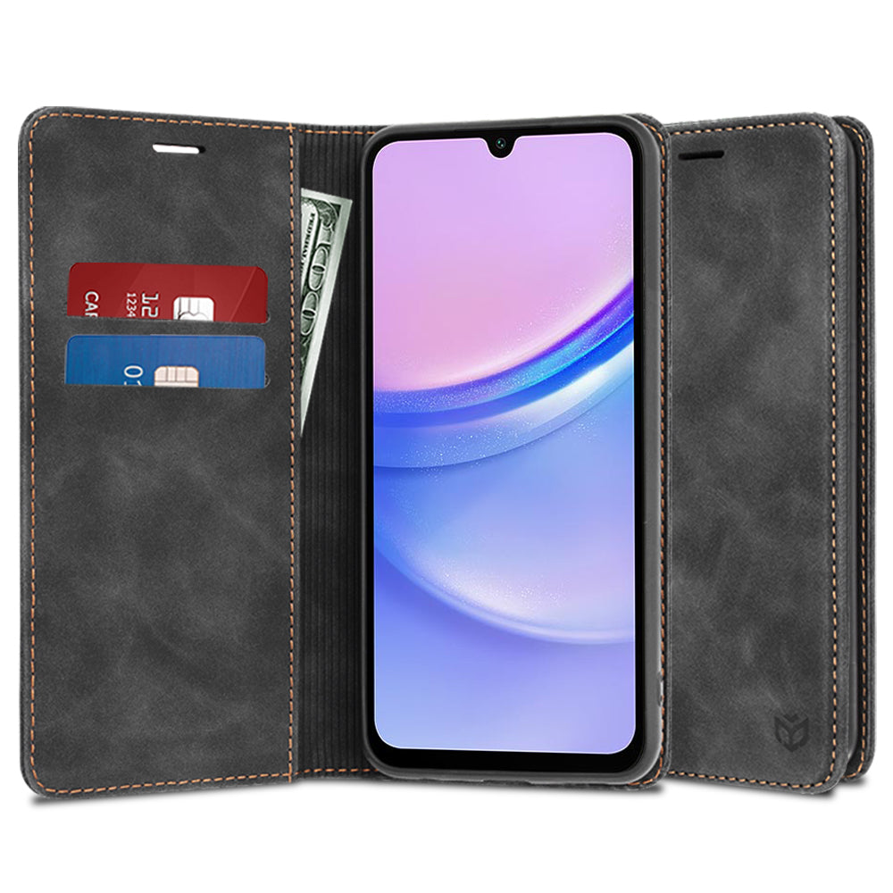 Tok Samsung Galaxy A15 5G A156 / A15 A155, Techsuit, Confy, Fekete