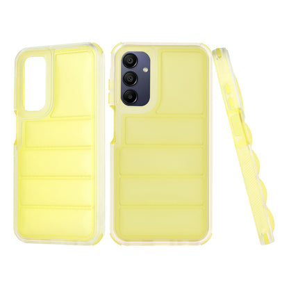Tok Samsung Galaxy A15 5G A156 / A15 A155, Techsuit, Wave Shield, Sárga