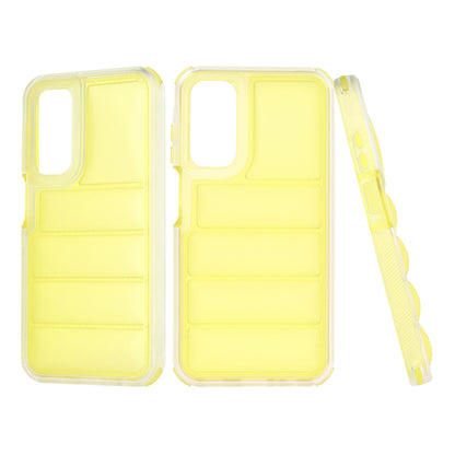 Tok Samsung Galaxy A15 5G A156 / A15 A155, Techsuit, Wave Shield, Sárga
