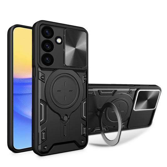 Tok Samsung Galaxy A16 5G A166 / A16 4G A165 készülékhez, Techsuit, CamGuard Pro, Fekete