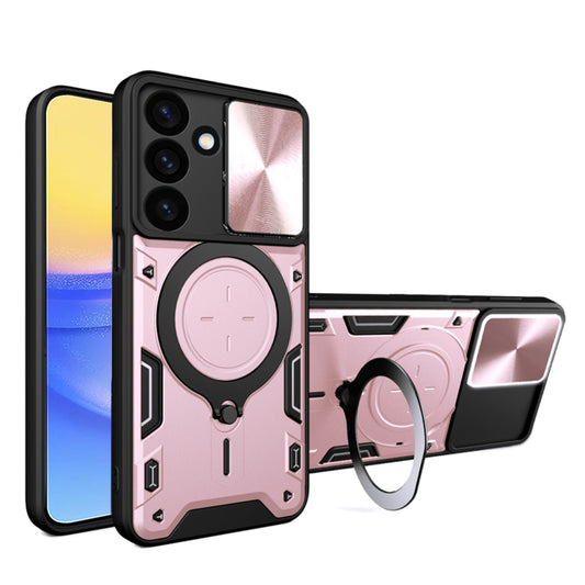 Tok Samsung Galaxy A16 5G A166 / A16 4G A165 készülékhez, Techsuit, CamGuard Pro, Rózsaarany