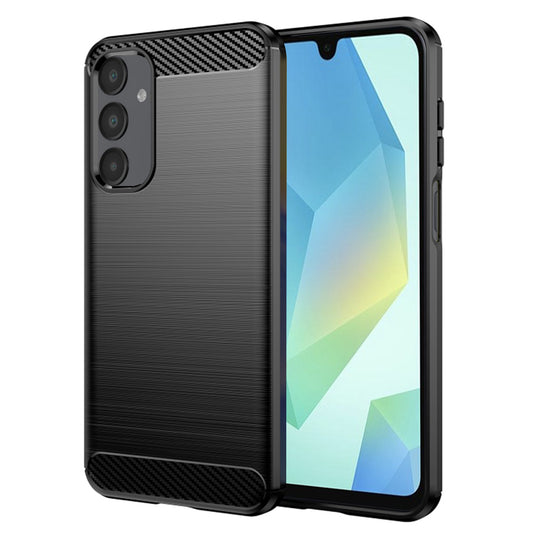 Tok Samsung Galaxy A16 5G A166 / A16 4G A165, Techsuit, Karbon, Fekete
