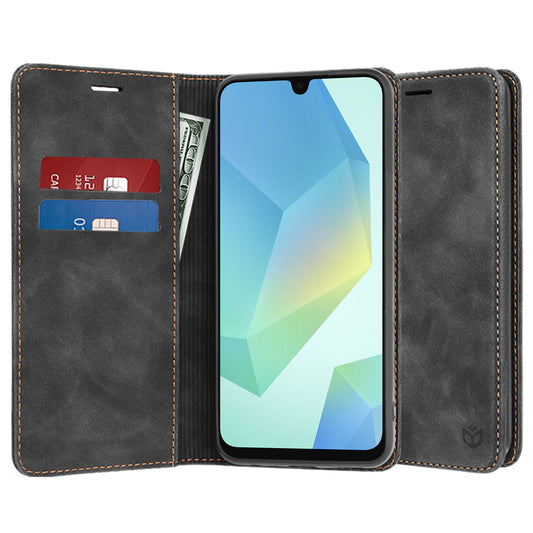 Tok Samsung Galaxy A16 5G A166 / A16 4G A165 készülékhez, Techsuit, Confy, Fekete