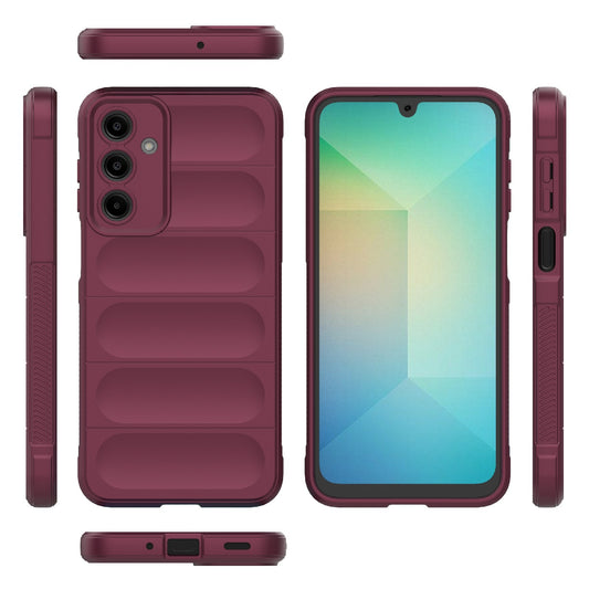 Tok Samsung Galaxy A16 5G A166 / A16 4G A165, Techsuit, Magic Shield, Bordó
