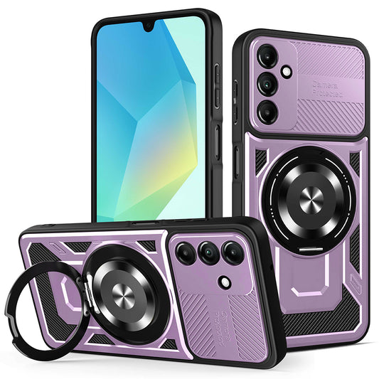 Tok Samsung Galaxy A16 5G A166 / A16 4G A165, Techsuit, RuggedCam, Lila