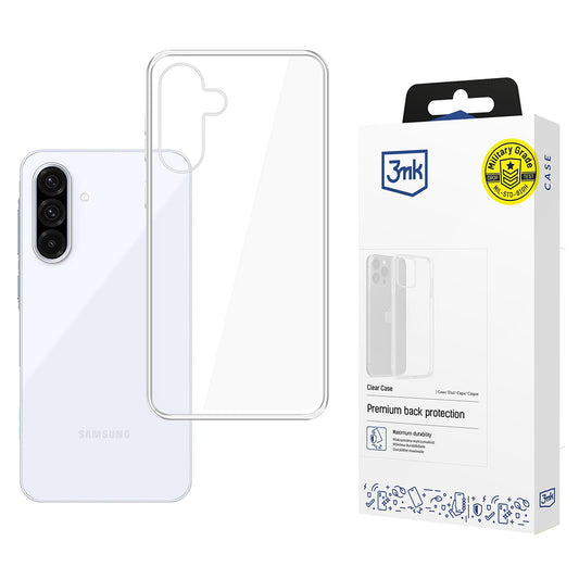Tok Samsung Galaxy A17 4G / A17 5G-hez, 3MK, Átlátszó, Tiszta
