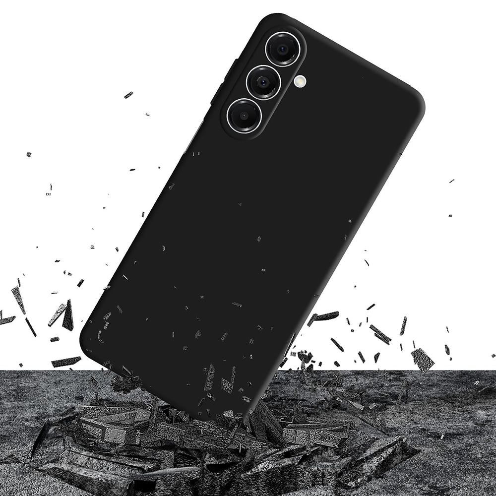 Tok Samsung Galaxy A17 4G / A17 5G-hez, 3MK, Pro, Matt Fekete