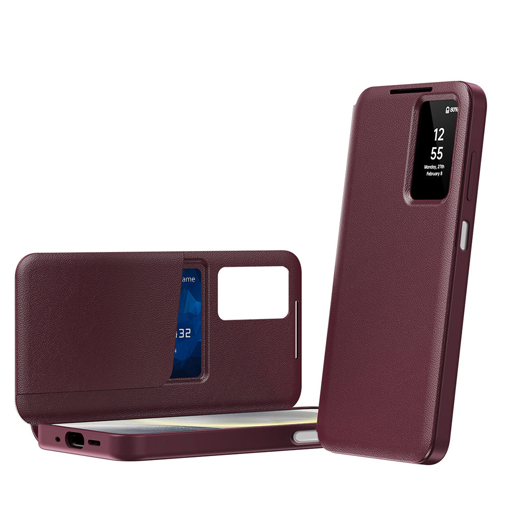 Tok Samsung Galaxy A17 4G / A17 5G / A26 A266-hoz, Techsuit, SmartView, Piros