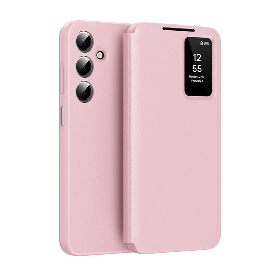 Tok Samsung Galaxy A17 4G / A17 5G / A26 A266, Techsuit, SmartView, Rózsaszín