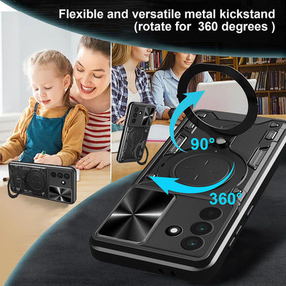 Samsung Galaxy A17 5G tok, Techsuit, CamGuard Pro, Kék