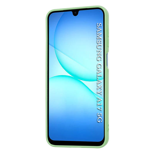Samsung Galaxy A17 5G tok, Techsuit, SoftFlex, Világos zöld