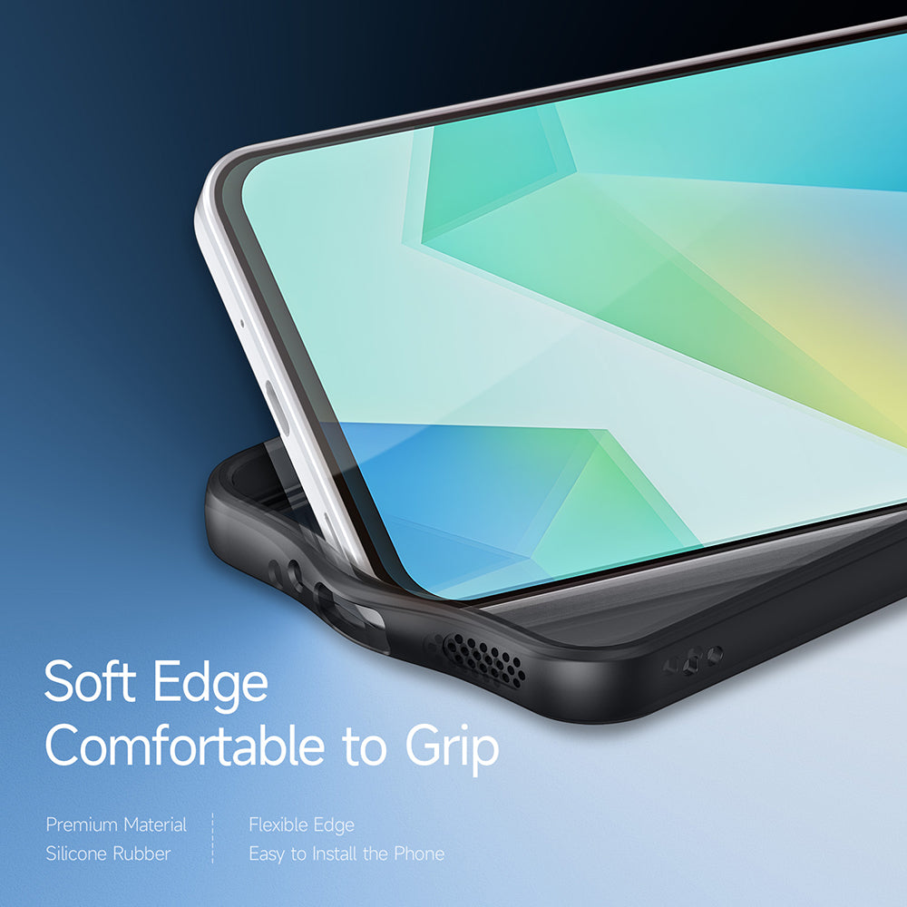 Tok Samsung Galaxy A18 5G A186 / F17 / M17 / A17 4G A175 / A17 5G A176 készülékhez, DUX DUCIS, Aimo, fekete