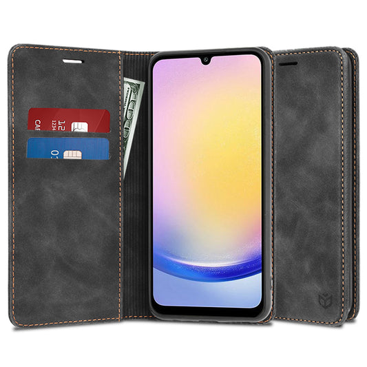 Tok Samsung Galaxy A25 A256-hoz, Techsuit, Confy, Fekete