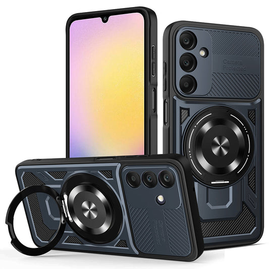Tok Samsung Galaxy A25 A256-hoz, Techsuit, RuggedCam, Kék