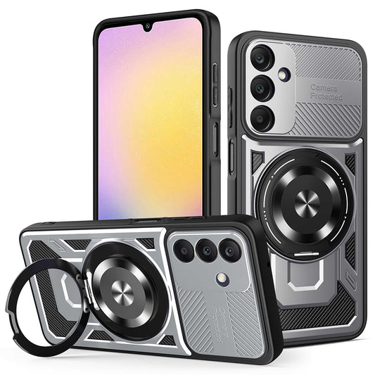 Tok Samsung Galaxy A25 A256-hoz, Techsuit, RuggedCam, Szürke