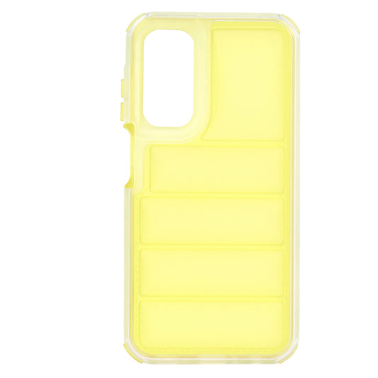 Tok Samsung Galaxy A25 A256-hez, Techsuit, Wave Shield, Sárga