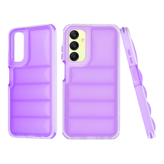 Tok Samsung Galaxy A25 A256-hoz, Techsuit, Wave Shield, Lila