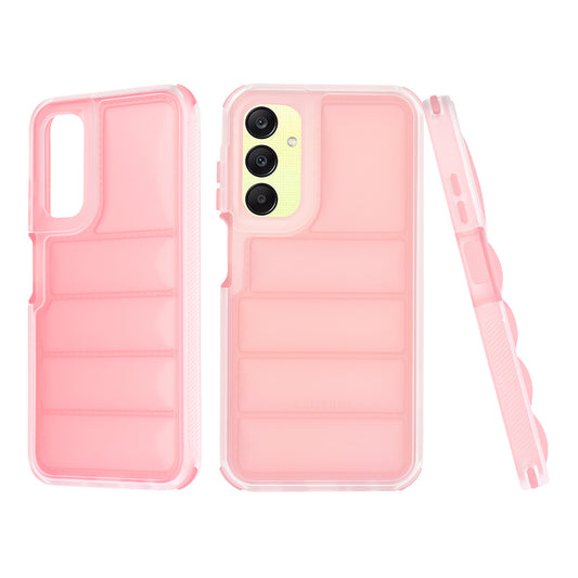 Tok Samsung Galaxy A25 A256-hez, Techsuit, Wave Shield, Rózsaszín