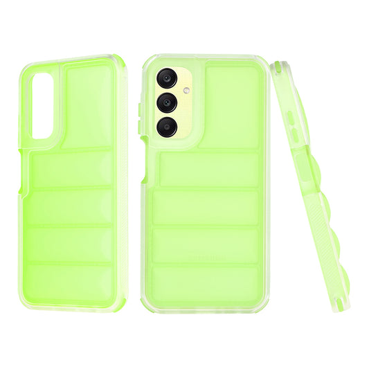 Tok Samsung Galaxy A25 A256-hez, Techsuit, Wave Shield, Zöld
