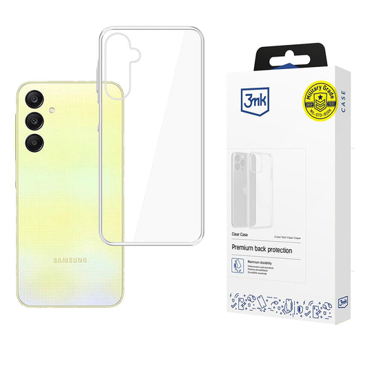 Tok Samsung Galaxy A26 A266-hoz, 3MK, Átlátszó, Tiszta