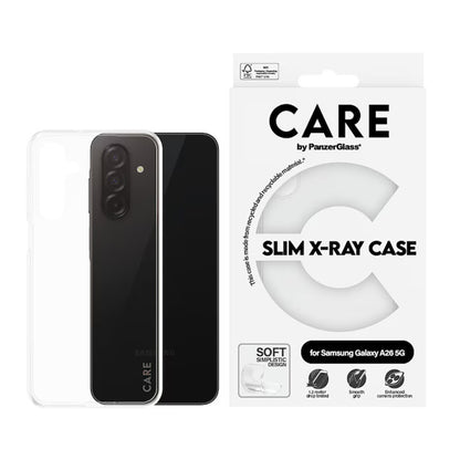 Tok Samsung Galaxy A26 A266-hoz, PanzerGlass, Divatos, Átlátszó
