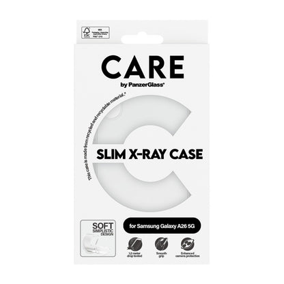 Tok Samsung Galaxy A26 A266-hoz, PanzerGlass, Divatos, Átlátszó