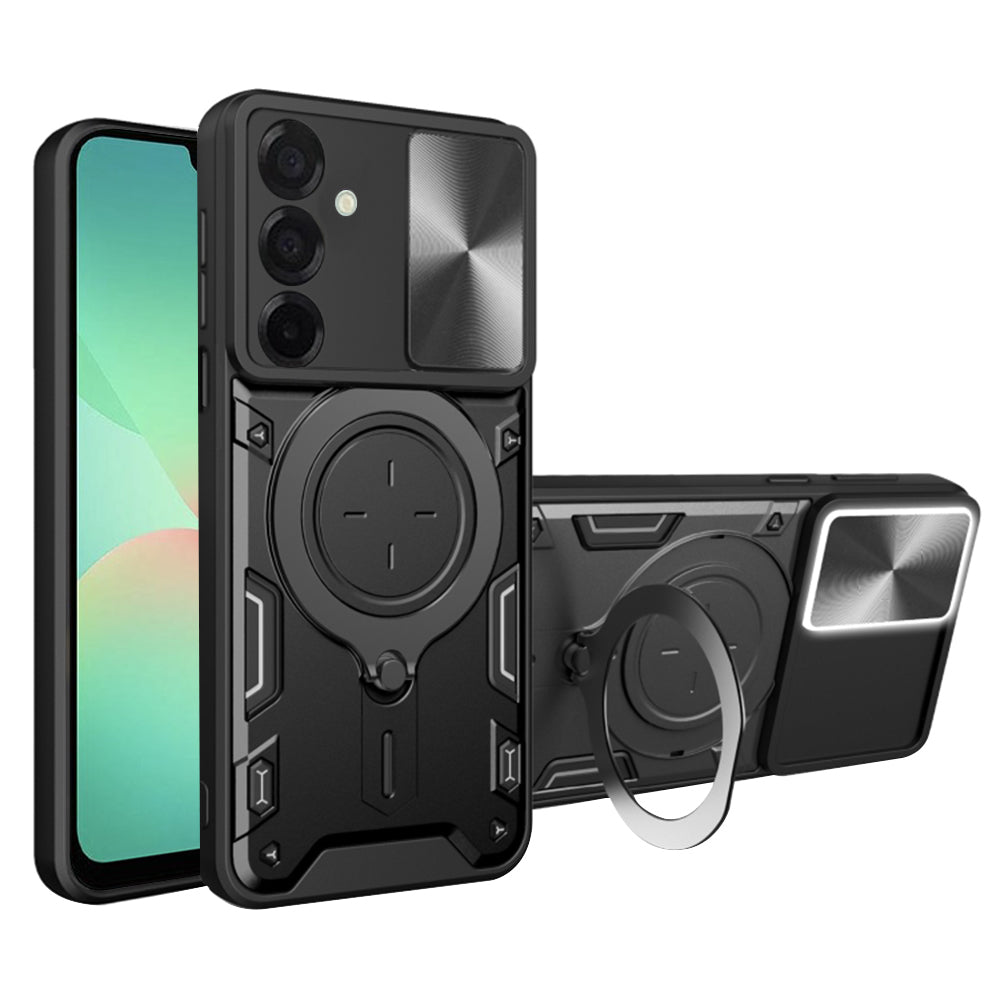 Samsung Galaxy A26 A266 tok, Techsuit, CamGuard Pro, Fekete