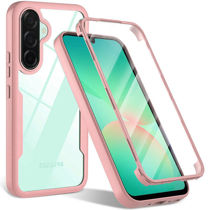 Tok Samsung Galaxy A26 A266-hoz, Techsuit, ColorVerse 360, Rózsaszín