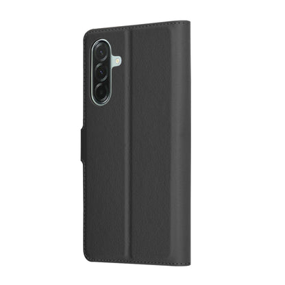 Tok Samsung Galaxy A26 A266-hoz, Techsuit, bőr folio, fekete