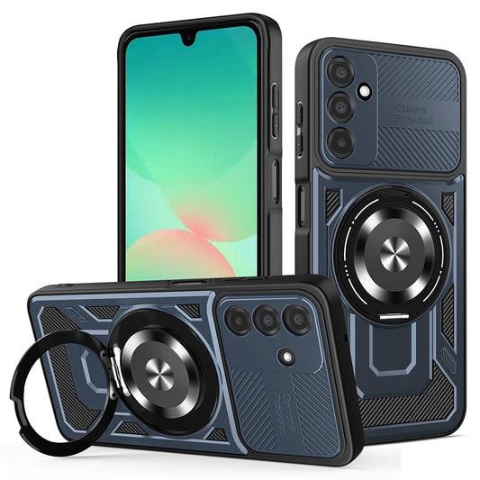 Tok Samsung Galaxy A26 A266-hoz, Techsuit, RuggedCam, Kék