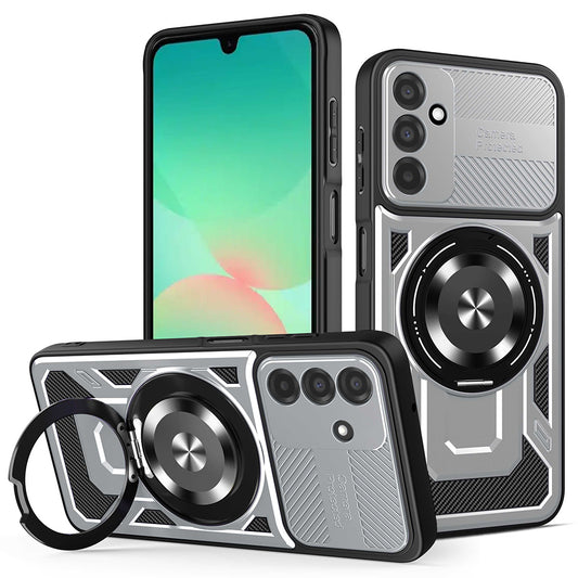 Tok Samsung Galaxy A26 A266-hoz, Techsuit, RuggedCam, Szürke