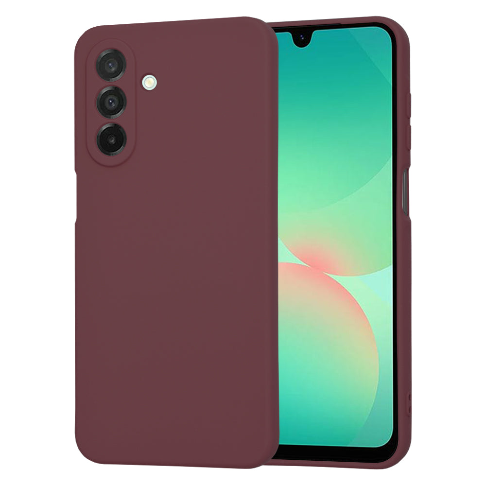 Tok Samsung Galaxy A26 A266-hoz, Techsuit, SoftFlex, Bordó