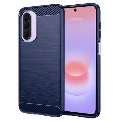 Tok Samsung Galaxy A27 5G-hez, Techsuit, Karbon, Kék