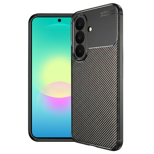 Samsung Galaxy A27 5G tok, Techsuit, CarbonFiber, Fekete