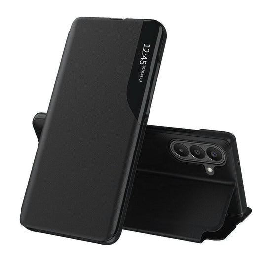 Tok Samsung Galaxy A27 5G-hez, Techsuit, eFold Új Modell, Fekete
