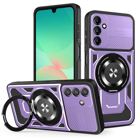Tok Samsung Galaxy A27 5G-hez, Techsuit, RuggedCam, Lila