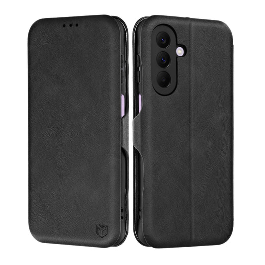 Tok Samsung Galaxy A27 5G-hez, Techsuit, Safe Wallet Plus, Fekete
