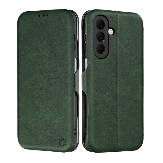 Samsung Galaxy A27 5G tok, Techsuit, Safe Wallet Plus, Zöld