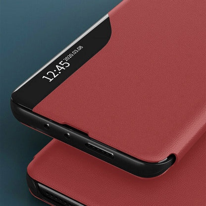Tok Samsung Galaxy A32 A325-hoz, Techsuit, eFold, Piros
