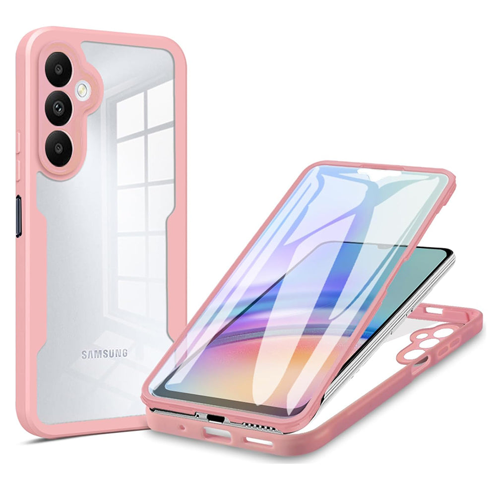 Tok Samsung Galaxy A34 A346-hoz, Techsuit, ColorVerse 360, Rózsaszín
