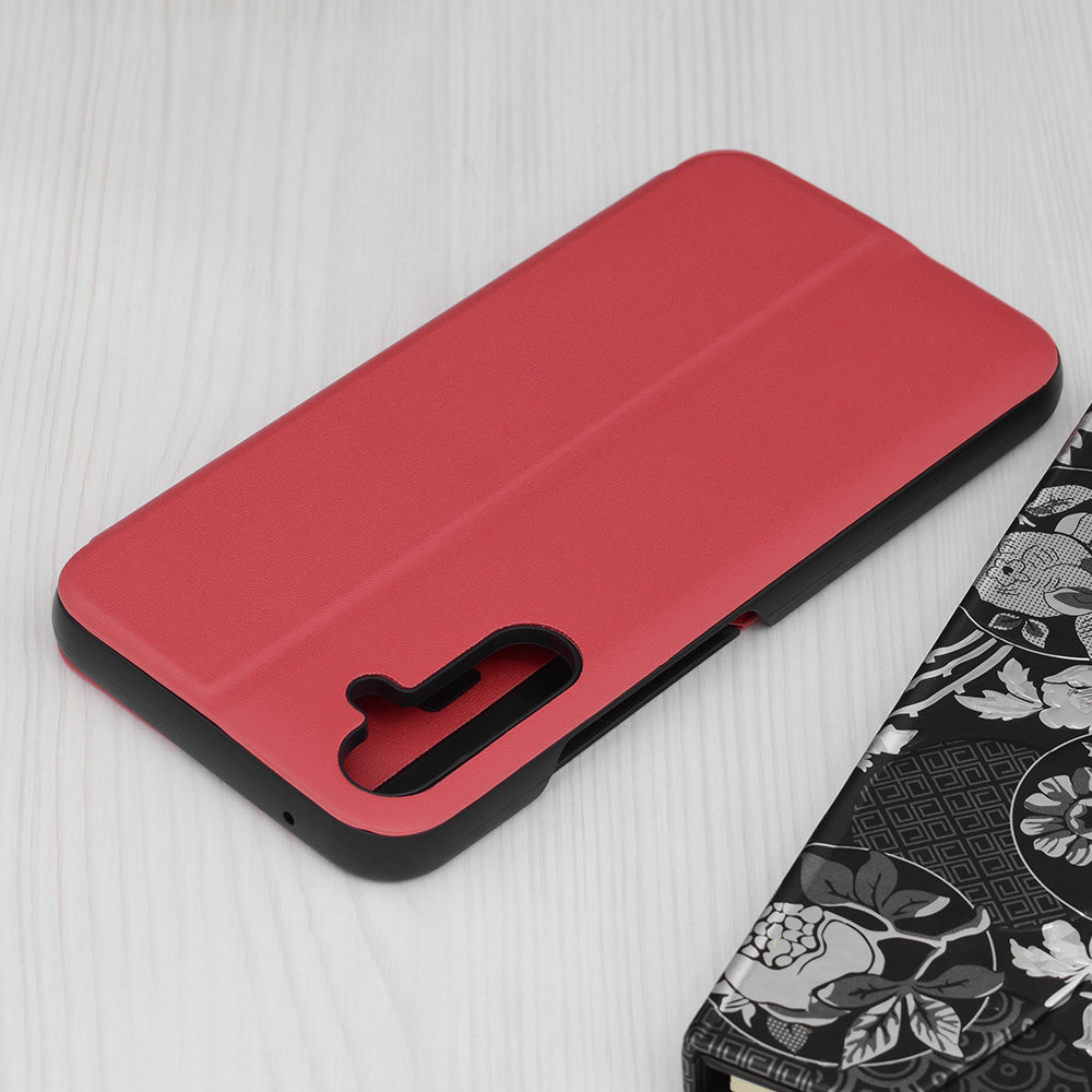 Tok Samsung Galaxy A34 A346-hoz, Techsuit, eFold, Piros