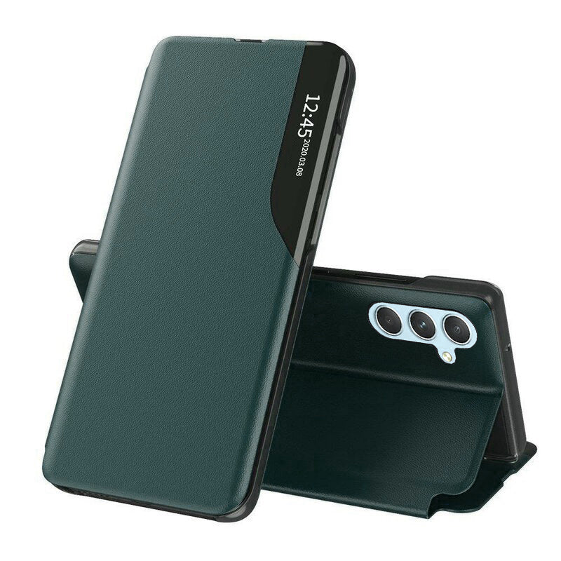 Tok Samsung Galaxy A34 A346-hoz, Techsuit, eFold, Zöld