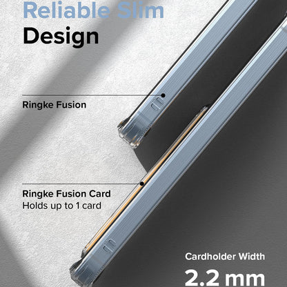 Samsung Galaxy A35 5G A356 tok, Ringke, Fusion Card, Átlátszó