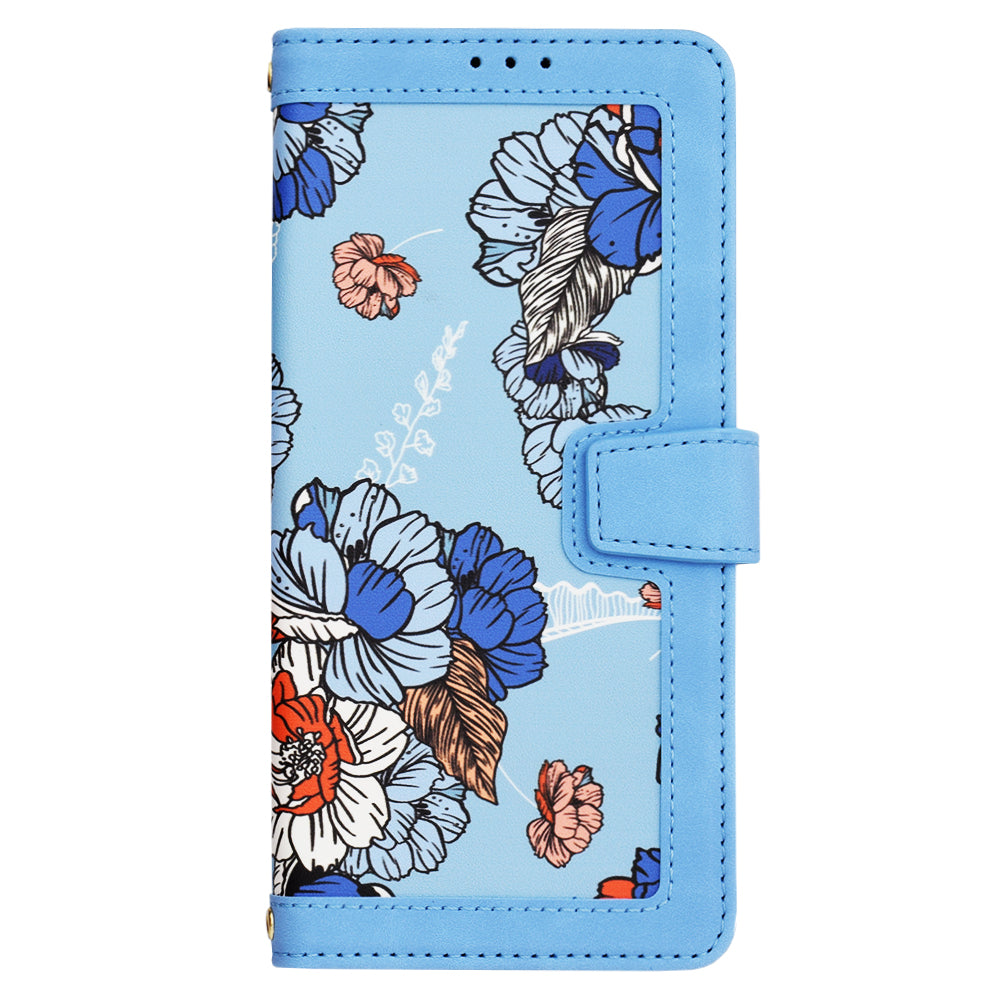 Tok Samsung Galaxy A35 5G A356-hoz, Techsuit, FlipCraft, Kék