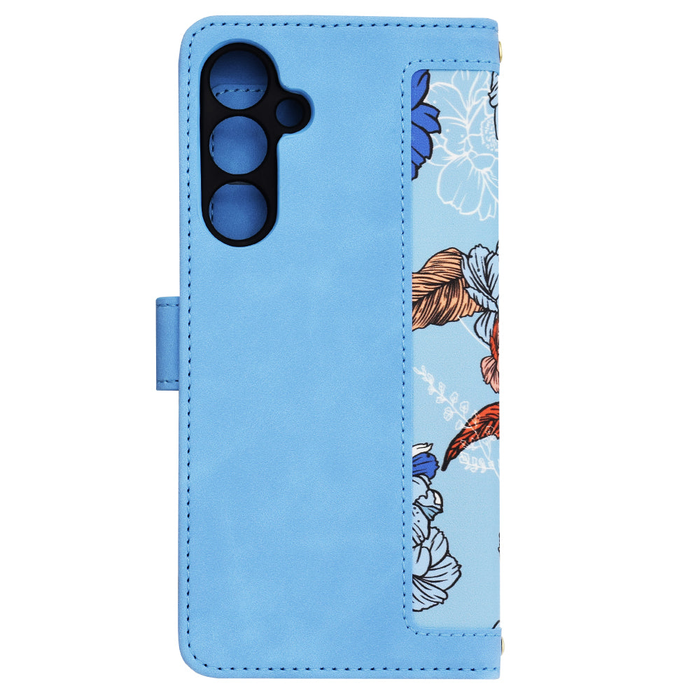 Tok Samsung Galaxy A35 5G A356-hoz, Techsuit, FlipCraft, Kék
